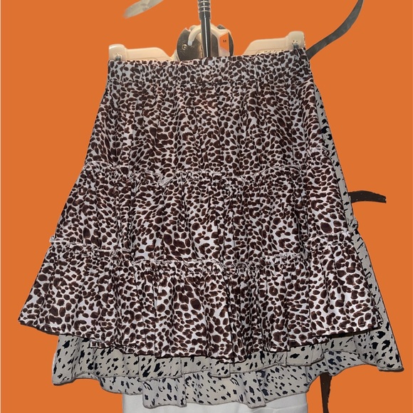 Animal print skirts (2) sold together - Picture 2 of 2